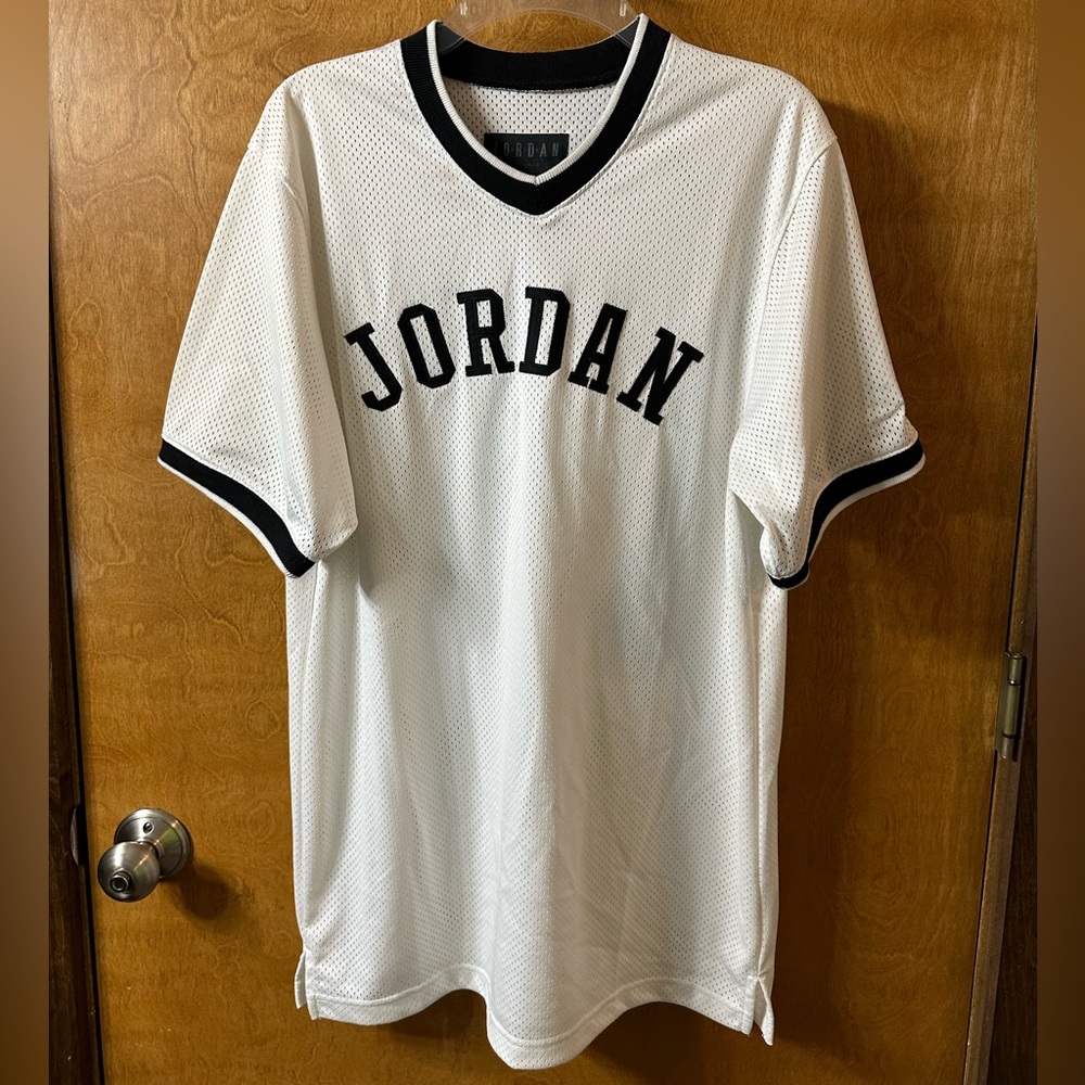 Jordan Jersey Mens Size Medium White #23
